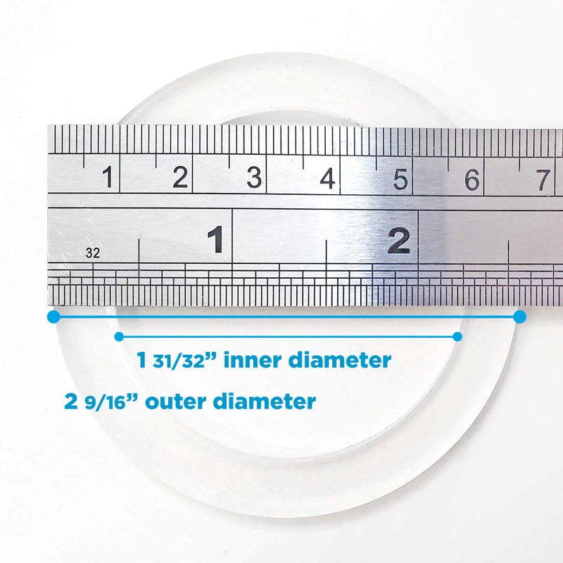 GROSCHE Milano Stovetop Espresso Maker Replacement - 3 Espresso Cup Size Silicone Gasket Seals (3 Seals) & 1 Replacement Filter Screen Kit for Moka Pots - Image 3